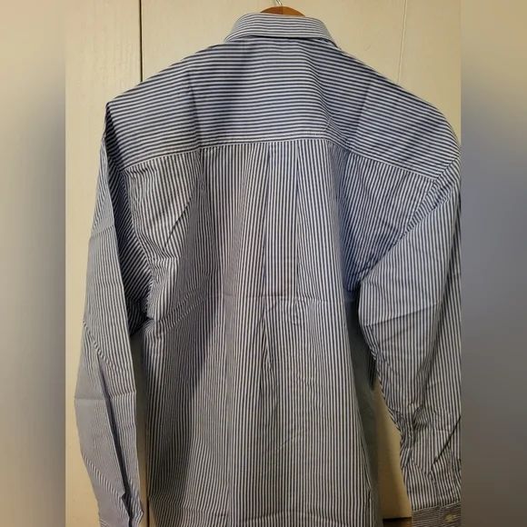 NWT Alberto Dalla Chiara Design Men's Stripe Button Up Dress Shirt Sz 40 (M) - Picture 2 of 6